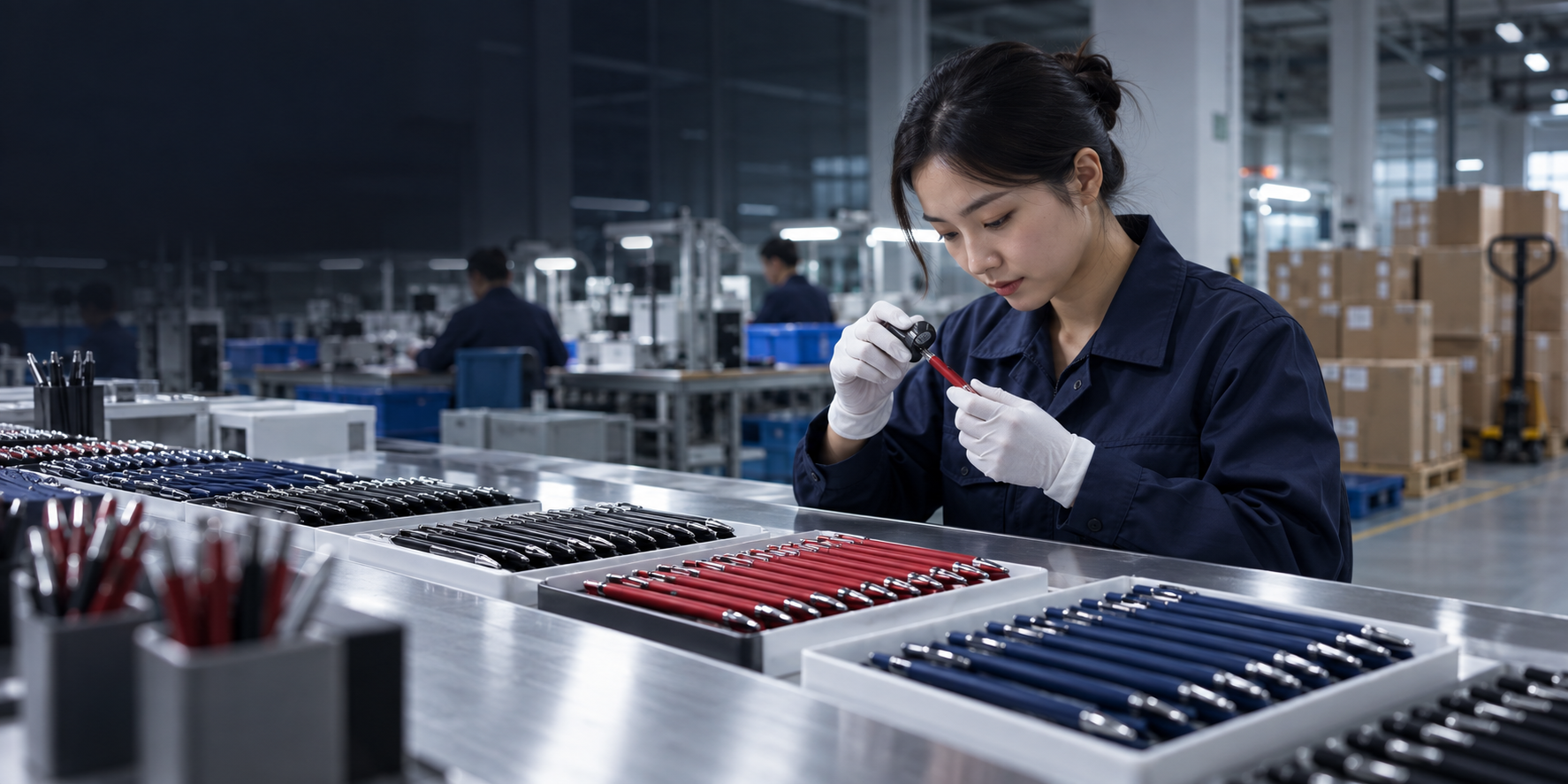 Writing Top factory quality inspection and export preparation